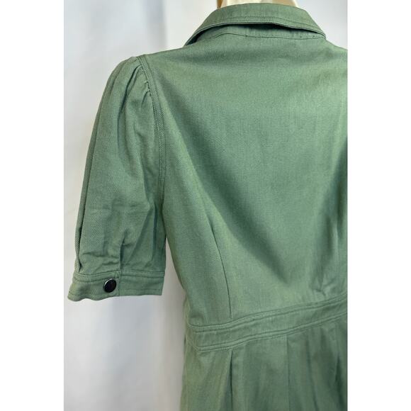 Day + Moon Utility Jumpsuit in Olive Green - Picture 10 of 16